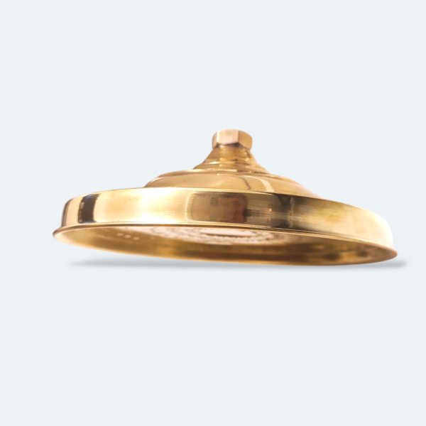 Vintage Brass Rain Showerhead - Image 6