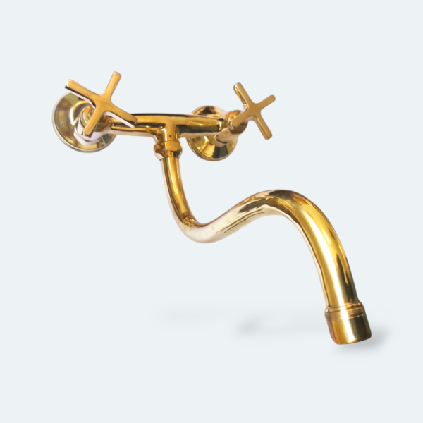 Wall-Mounted Brass Faucet - Image 6