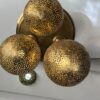 IMG-20260727-WA0492 Handcrafted 3-Globe Brass Cluster Chandelier – Triple Sphere Pendant Ceiling Light