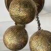IMG-20260727-WA0493 Handcrafted 3-Globe Brass Cluster Chandelier – Triple Sphere Pendant Ceiling Light