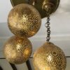 IMG-20260727-WA0500 Handcrafted 3-Globe Brass Cluster Chandelier – Triple Sphere Pendant Ceiling Light
