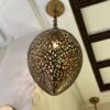 IMG-20260727-WA0511 Handcrafted Teardrop Brass Chandelier – Engraved Filigree Pendant Light