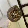 IMG-20260727-WA0512 Handcrafted Teardrop Brass Chandelier – Engraved Filigree Pendant Light