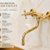 ChatGPT Image 24 juil. 2026, 10_34_37 Luxury Polished Brass Wall-Mounted Kitchen Sink Mixer Tap