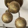 IMG-20260727-WA0508 Handcrafted Moroccan Brass Chandelier – 3-Globe Pendant Light