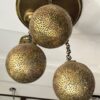 IMG-20260727-WA0516 Handcrafted Moroccan Brass Chandelier – 3-Globe Pendant Light